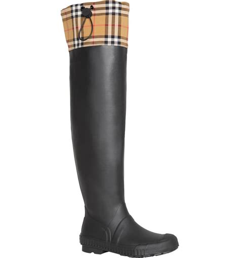 burberry freddie boots|burberry rain boots.